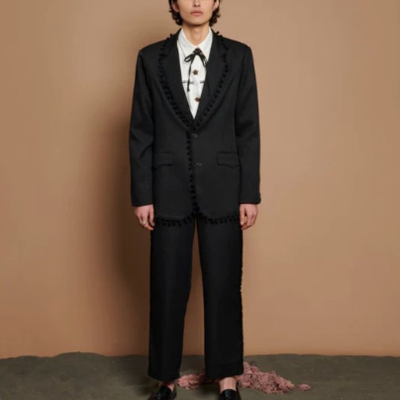 Sister Jane Cory Pom Pom Jacket and Cory Fray Trousers (set) - Picture 2 of 6